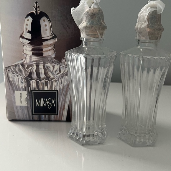 Mikasa Kitchen Nib Vintage Mikasa Diamond Fire Salt Pepper Shakers